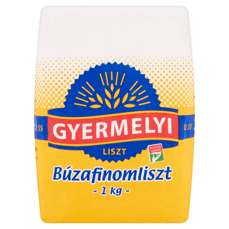 Gyermelyi finomliszt 1kg csomagolt